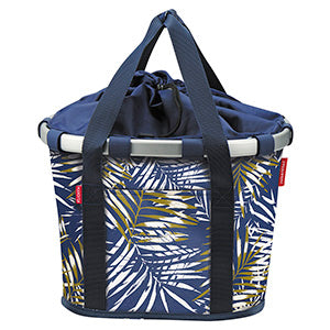 KlickFix Bikebasket jungle space blue