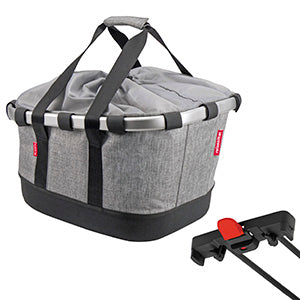 KlickFix Bikebasket GT grey
