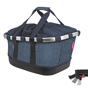 KlickFix Bikebasket GT Uniklip 2 twist blue