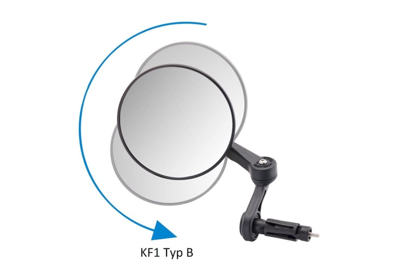 Lenkerspiegel KF1 Typ B, klappbar