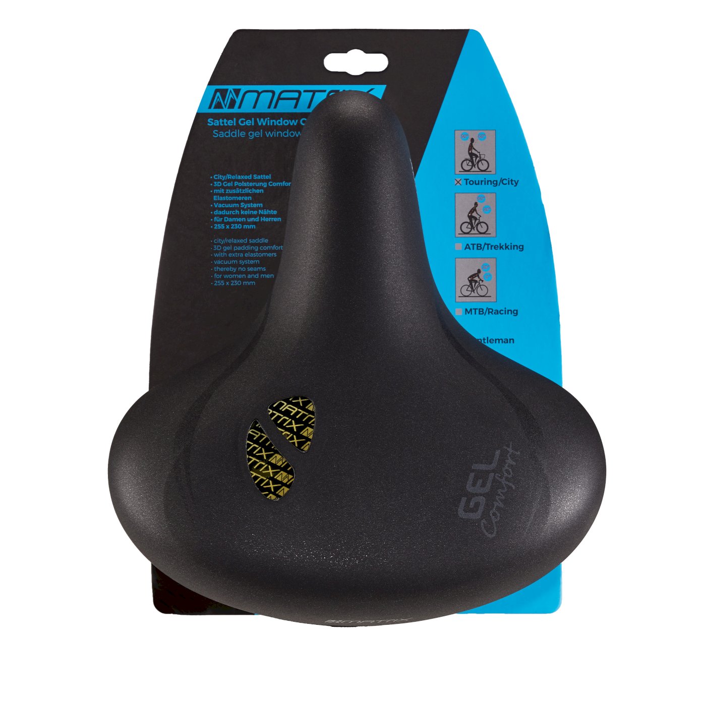 Matrix City Sattel Gel Window Comfort