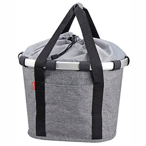 KlickFix Bikebasket twist silver