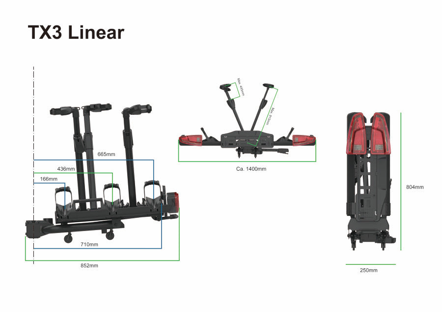 Spinder TX3L Fahrradträger 2026